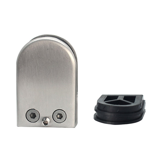5-8mm Flat Bottom Matte Polished 304 Stainless Steel Fixed Clip Railing Glass Wood Layer Board Clamp Bracket, 5-8mm, Flat Bottom, 304 Stainless Steel