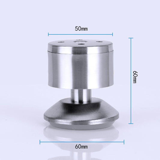 Stainless Steel Wire Drawing Thickened Column Sofa Furniture Cabinet Foot, Height: 60mm, 60mm