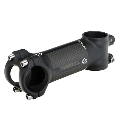 TOSEEK Road Mountain Bike Ultra-light Handlebar Stem Riser Faucet, Size: 6 Degree, 110mm (Matte)