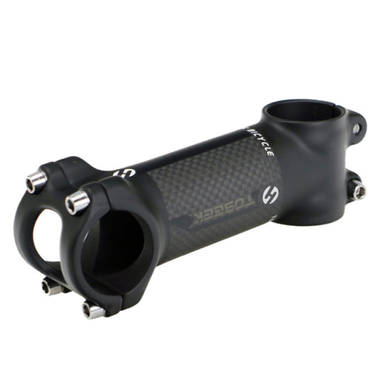 TOSEEK Road Mountain Bike Ultra-light Handlebar Stem Riser Faucet, Size: 6 Degree, 110mm (Matte)