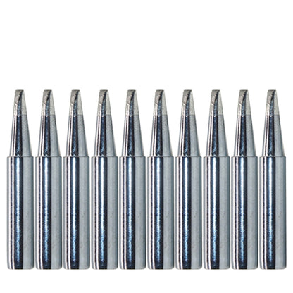 10 PCS 900M-T-2.4D Middle D Type Lead-free Electric Welding Soldering Iron Tips, For 900M-T-2.4D