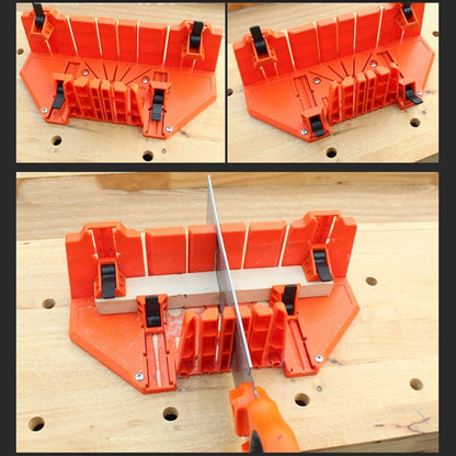 14 Inch Thicken Miter Saw Cabinets Multi-function Woodworking Hand Tools Home DIY Wood Working Hand Saws Clamped Box, 14 Inch Thicken