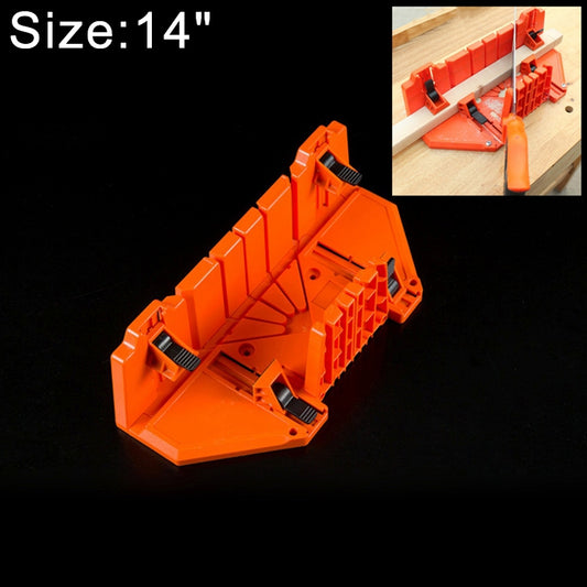 14 Inch Clampable Miter Saw Cabinets Multi-function Woodworking Hand Tools Home DIY Wood Working Hand Saws Clamped Box, 14 Inch Clampable