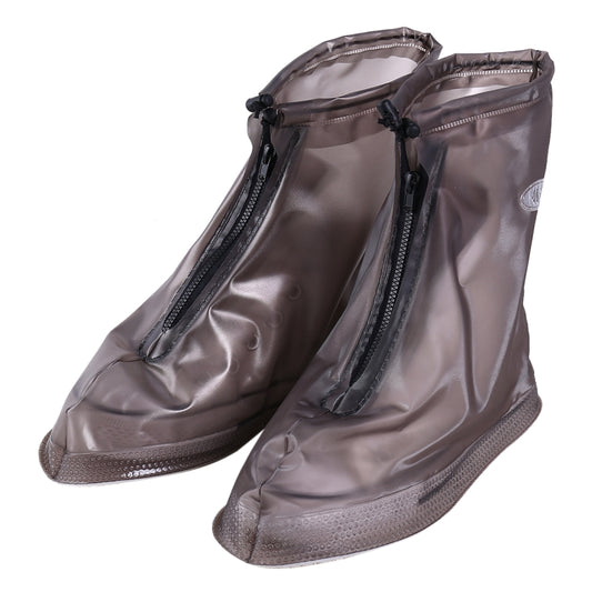 Fashion PVC Non-slip Waterproof Thick-soled Shoe Cover Size: XXXL, XXXL, Size: XXXL