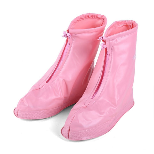 Fashion Children PVC Non-slip Waterproof Thick-soled Shoe Cover Size: XL, Size: XL