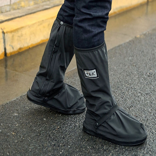 Outdoor High Tube Rainproof Snowproof Thickened Rain Shoes Size:XL, Size:XL
