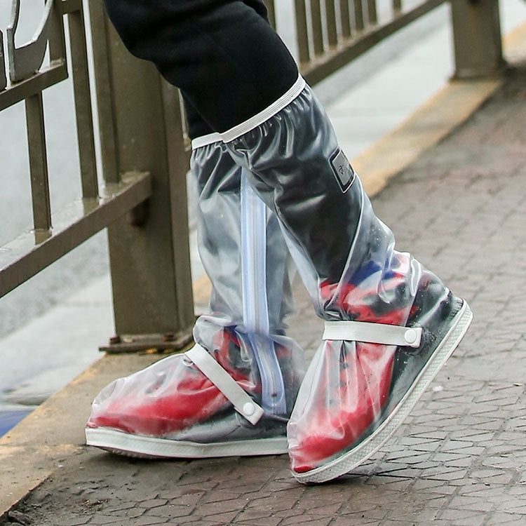 Outdoor High Tube Rainproof Snowproof Thickened Rain Shoes Size:XL, Size:XL