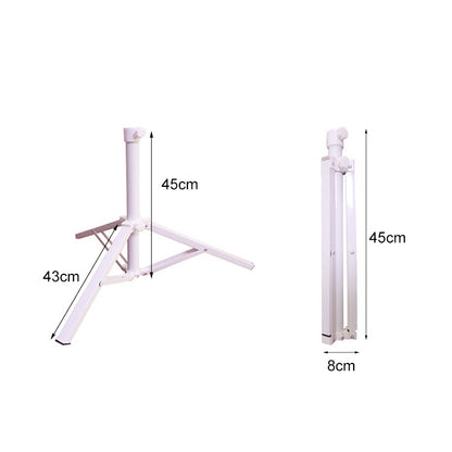 Outdoor Portable Fishing Umbrella Fixed Tripod Cross Folding Base, 45x8cm