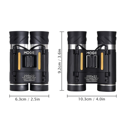 Moge 200x22 Outdoor Professional HD Night Vision Telescope With Holder