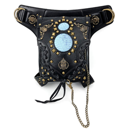 FHG082BK Ladies Multifunctional One-shoulder Crossbody Bag Waist Bag, 27 x 16cm