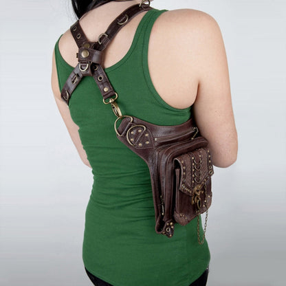 HG043 Cross-body Bag Mini Travel Waist Bag for Ladies, 27 x 18cm