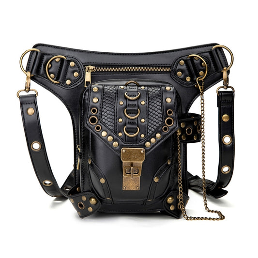 HG043 Retro One-shoulder Bag Cross-body Bag Waist Bag for Ladies, Size: 34 x 30cm, 34 x 30cm