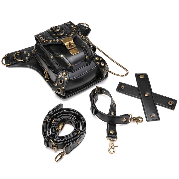 HG043 Retro One-shoulder Bag Cross-body Bag Waist Bag for Ladies, Size: 34 x 30cm, 34 x 30cm
