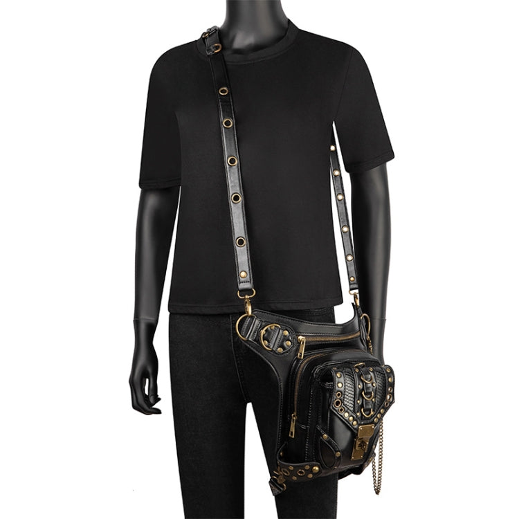HG043 Retro One-shoulder Bag Cross-body Bag Waist Bag for Ladies, Size: 34 x 30cm, 34 x 30cm