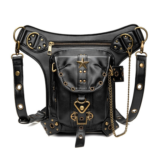 HG062 Star Decoration One-shoulder Bag Cross-body Bag Waist Bag for Ladies, Size: 34 x 30cm, 34 x 30cm Star Decoration