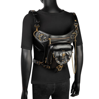HG062 Star Decoration One-shoulder Bag Cross-body Bag Waist Bag for Ladies, Size: 34 x 30cm, 34 x 30cm Star Decoration