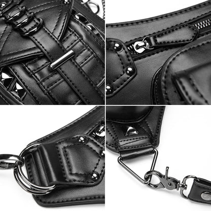 HG064 One-shoulder Bag Cross-body Bag Outdoor Mobile Phone Waist Bag for Ladies, About 21 x 17cm