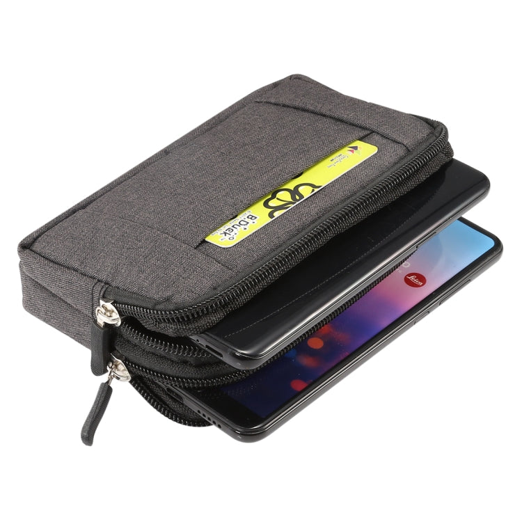 Sports Denim Universal Phone Bag Waist Bag for 5.2 inch or below Smartphones, Size: S, S