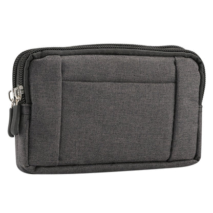 Sports Denim Universal Phone Bag Waist Bag for 5.5~6.3 inch Smartphones, Size: L, L