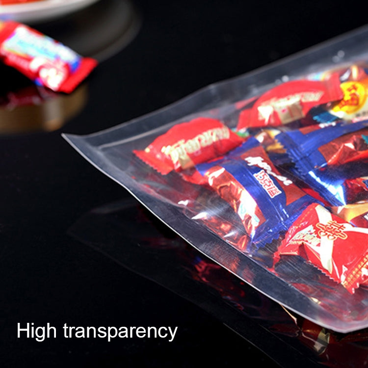 100 PCS Food Vacuum Packaging Transparent Plastic Bag Nylon Fresh-keeping Bag, Size: 25cm x 35cm, Size: 15cm x 22cm