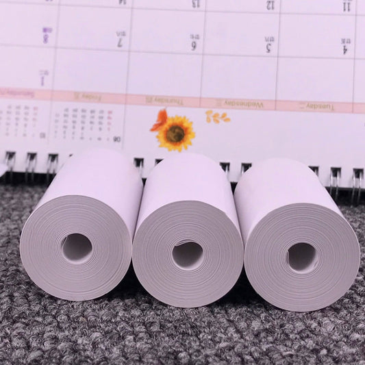 10 قطع من ملصقات ورق الطابعة الحرارية لـ PAPERANG P1/ P2 / A6، الحجم: 57 × 30 مم