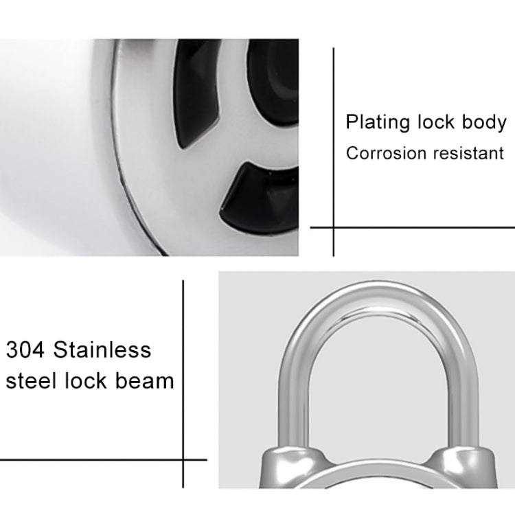 Intelligent Bluetooth Key Password Padlock Remote Unlocking for iOS / Android, DM-1