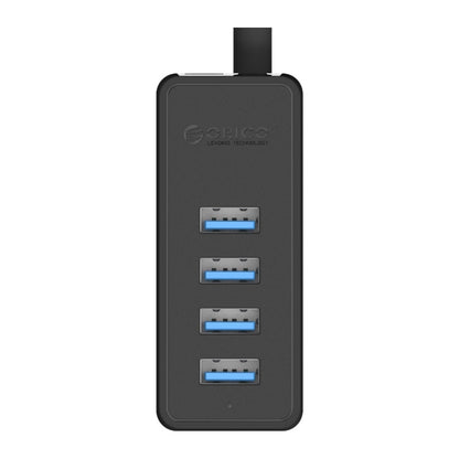ORICO W5P-U3-30 4-Port USB 3.0 Desktop HUB with 30cm Micro USB Cable Power Supply, W5P-U3-30 Black