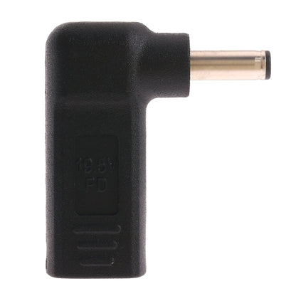 USB-C / Type-C Female to 4.5 x 3.0mm Male Plug Elbow Adapter Connector, 4.5 x 3.0mm Elbow Black, 4.5 x 3.0mm Elbow Blue