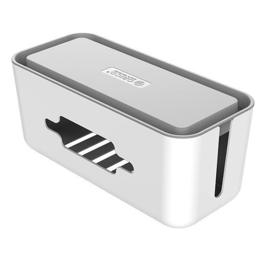 ORICO CMB-18 Separating Design ABS Electrical Socket Storage Box Power Cable Manager Case with Phone / Tablet Holder for Desk, Living Room, Office, Bedroom, CMB-18