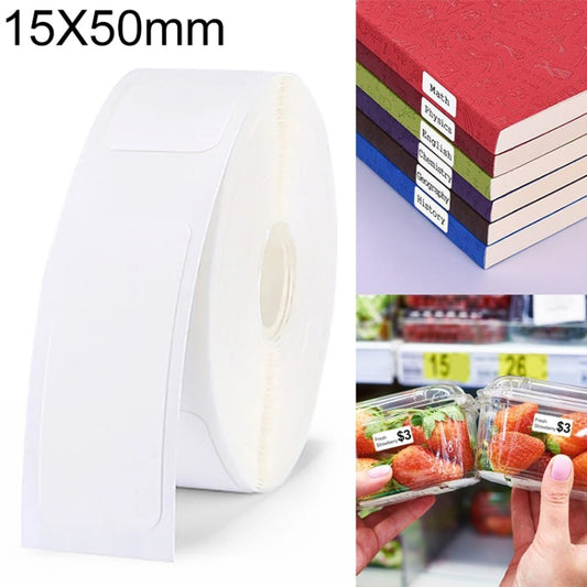 L11 Self-adhesive Thermal Label Printing Paper, Size:15x50mm, Printing Paper 15x50mm