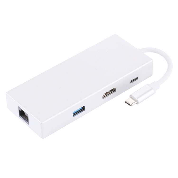 لأجهزة ماك بوك / ماك بوك برو الجديد / هواوي ميت بوك، منفذ HDMI وRJ45 و2 منفذ USB 3.0 وبطاقة SD وبطاقة Micro SD