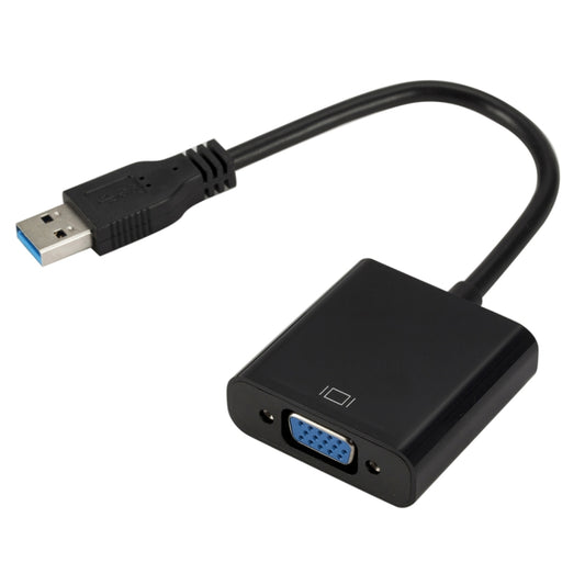 External Graphics Card Converter Cable USB3.0 to VGA, Resolution: 1080P, 1080P (Black), 1080P (Blue), 1080P
