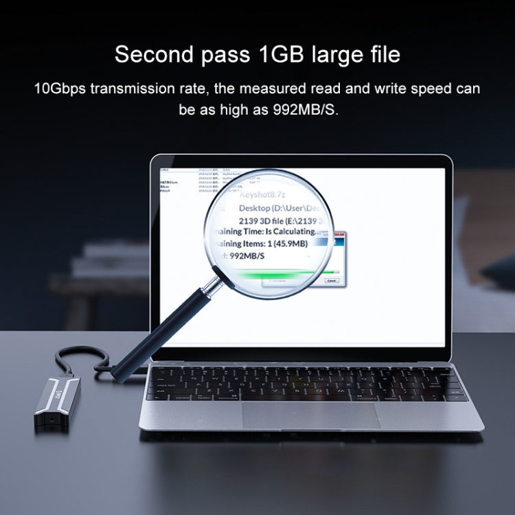 علبة ORICO PBM2 NVMe M.2 SSD من النوع C وUSB 3.1 وصندوق القرص الصلب (10 جيجابايت في الثانية)