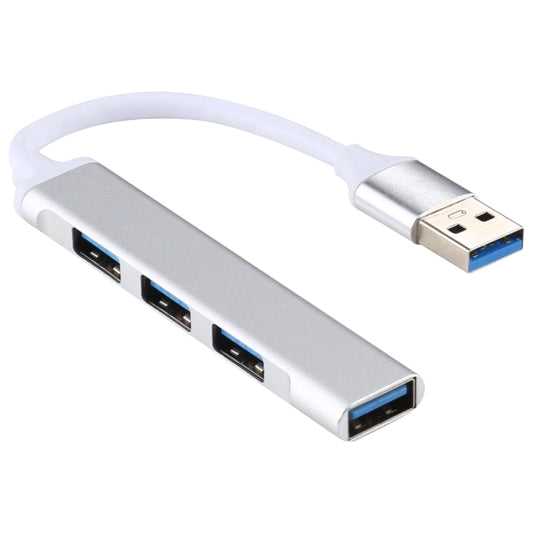 A-809 4 × محول USB 3.0 إلى USB 3.0 من سبائك الألومنيوم، A-809