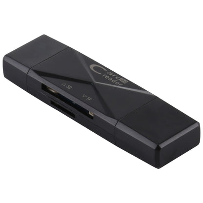 USB-C / Type-C + SD + TF + Micro USB to USB 3.0 Card Reader, USB3.0
