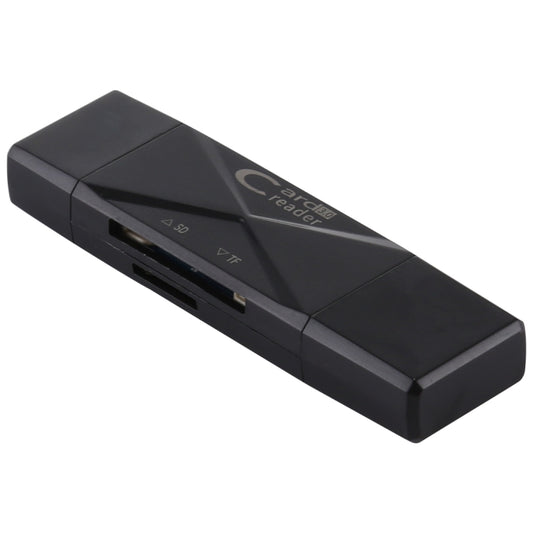 USB-C / Type-C + SD + TF + Micro USB to USB 3.0 Card Reader, USB3.0