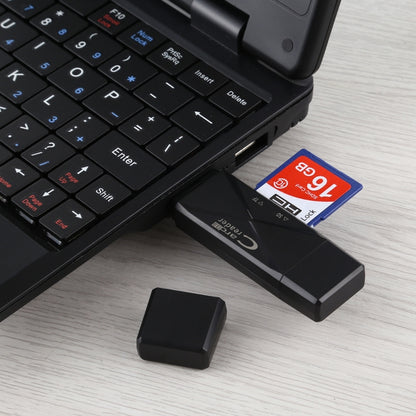 USB-C / Type-C + SD + TF + Micro USB to USB 3.0 Card Reader, USB3.0