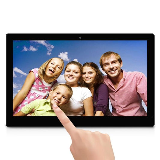 جهاز كمبيوتر الكل في واحد HSD-P514 بشاشة لمس LCD مقاس 18.5 بوصة مع حامل، 2 جيجابايت + 16 جيجابايت، نظام أندرويد 11 RK3568 رباعي النواة، 18.5 بوصة 2 جيجابايت + 16 جيجابايت