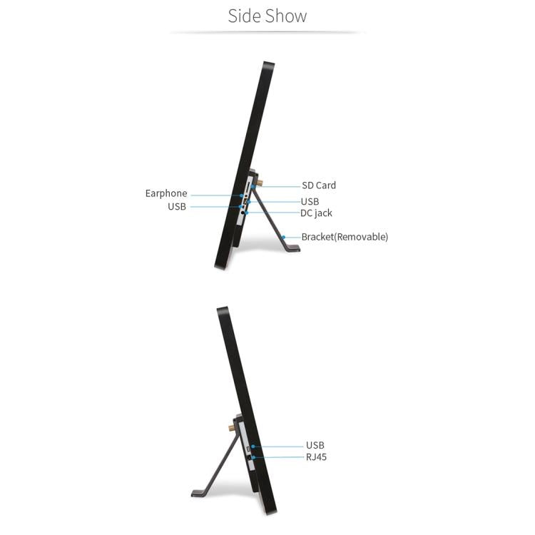 HSD3201 32 inch LCD Display Digital Photo Frame, 4GB+32GB, RK3576S Octa Core, Android 14