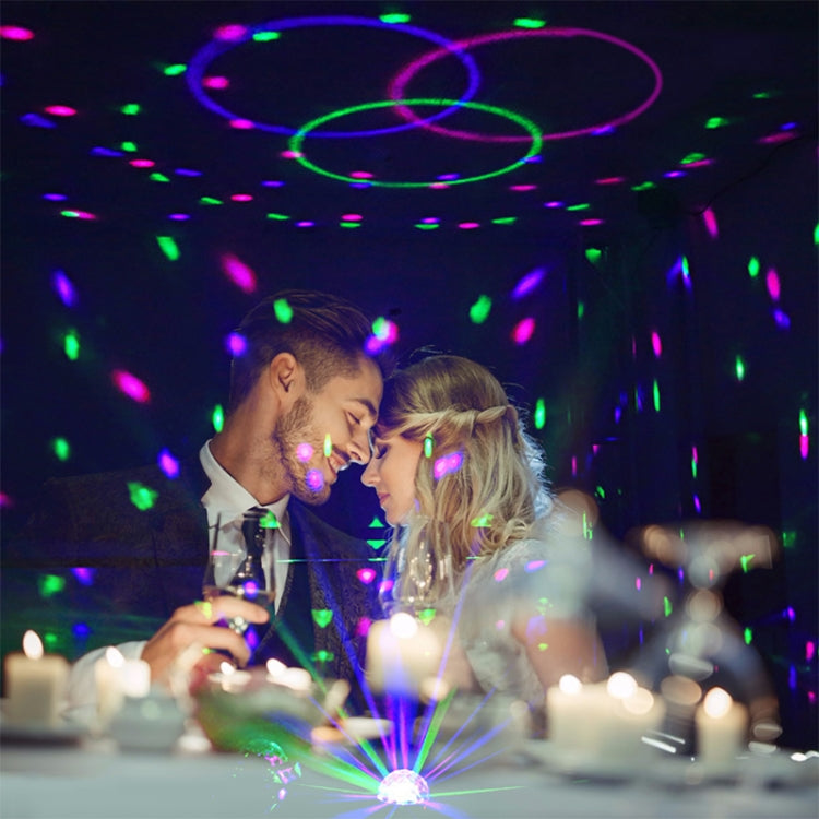 USB Bluetooth Crystal Magic Ball Stage Light with Remote Control