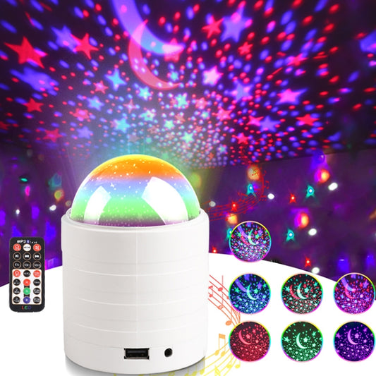USB Bluetooth Starry Sky Stage Light with Remote Control