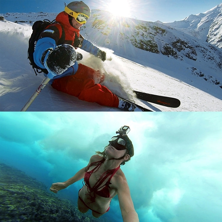 حامل لوح ركوب الأمواج من بولوز مع لوحة تثبيت لاصقة لكاميرات GoPro وInsta360 وDJI وغيرها من كاميرات الحركة، حامل لوح ركوب الأمواج