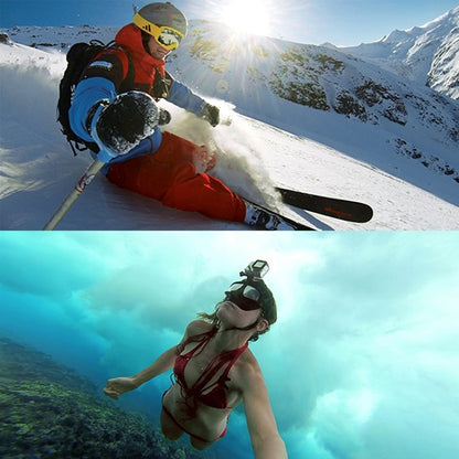 حامل لوح ركوب الأمواج من بولوز مع لوحة تثبيت لاصقة لكاميرات GoPro وInsta360 وDJI وغيرها من كاميرات الحركة، حامل لوح ركوب الأمواج