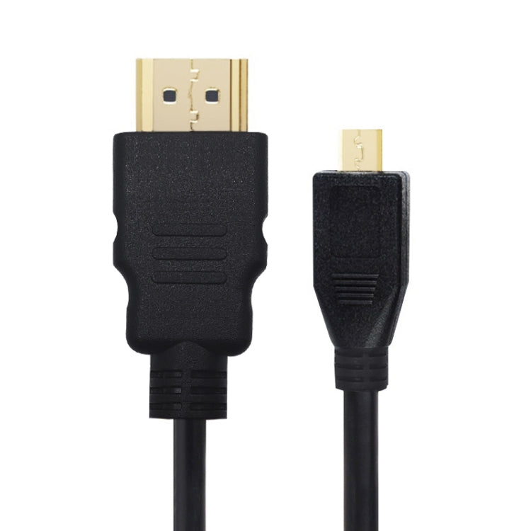 كابل فيديو PULUZ HDMI إلى Micro HDMI ذو 19 دبوسًا لكاميرات GoPro Hero11 Black / HERO10 Black / HERO9 Black / 8 Black / 7 / 6 / 5 / 4 / 3+ / 3، Sony و LG و Panasonic و Canon و Nikon والهواتف الذكية والكاميرات، الطول: 1.5 متر، كابل HDMI لكاميرات GoPro