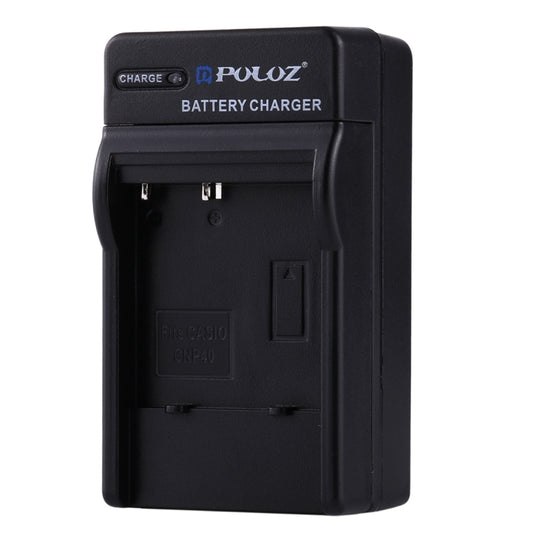 PULUZ Digital Camera Battery Car Charger for CASIO CNP40 Battery