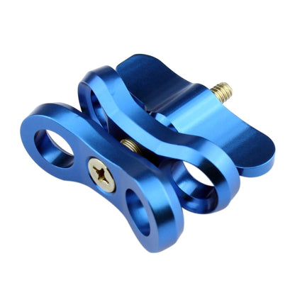 PULUZ Ball Clamp Close Hole Diving Camera Bracket CNC Aluminum Spring Flashlight Clamp for Diving Underwater Photography System