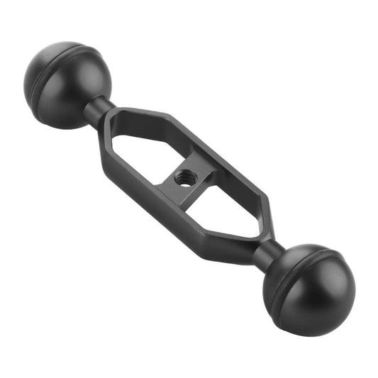 PULUZ 5.0 inch 12.6cm Aluminum Alloy Dual Balls Arm, Ball Diameter: 25mm
