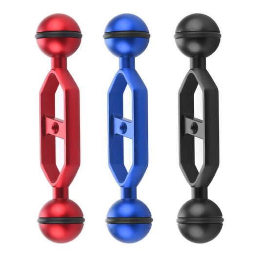 PULUZ 5.0 inch 12.6cm Aluminum Alloy Dual Balls Arm, Ball Diameter: 25mm