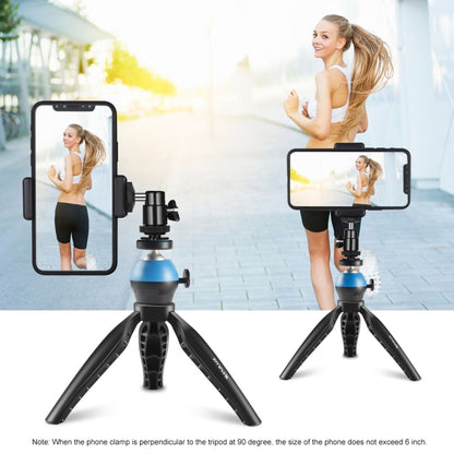 حامل ثلاثي القوائم صغير الحجم من بولوز مصنوع من مادة ABS مع برغي 1/4 بوصة للكاميرات الرقمية DSLR والكاميرات الرقمية، ارتفاع العمل: 9 سم، حامل ثلاثي القوائم من مادة ABS
