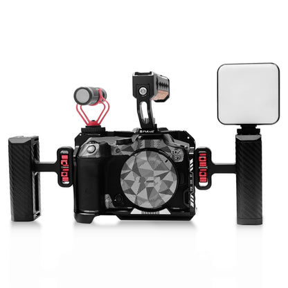 For Canon EOS R7 PULUZ Metal Camera Cage Stabilizer Rig